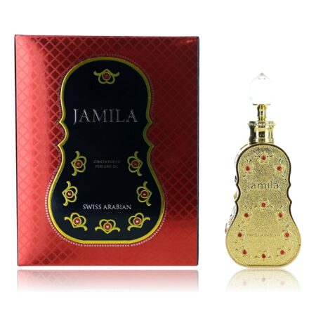 Jamila by Swiss Arabian, 0.5 oz Concentrated Perfume Oil for Women