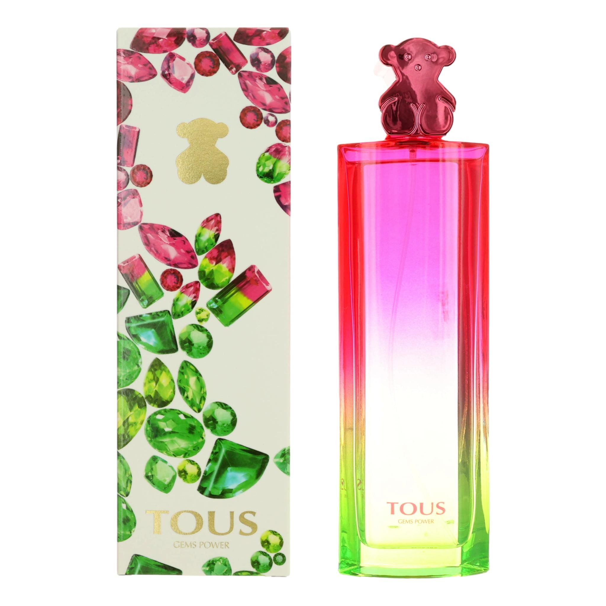 Tous Gems Power by Tous, 3 oz EDT Spray for Women