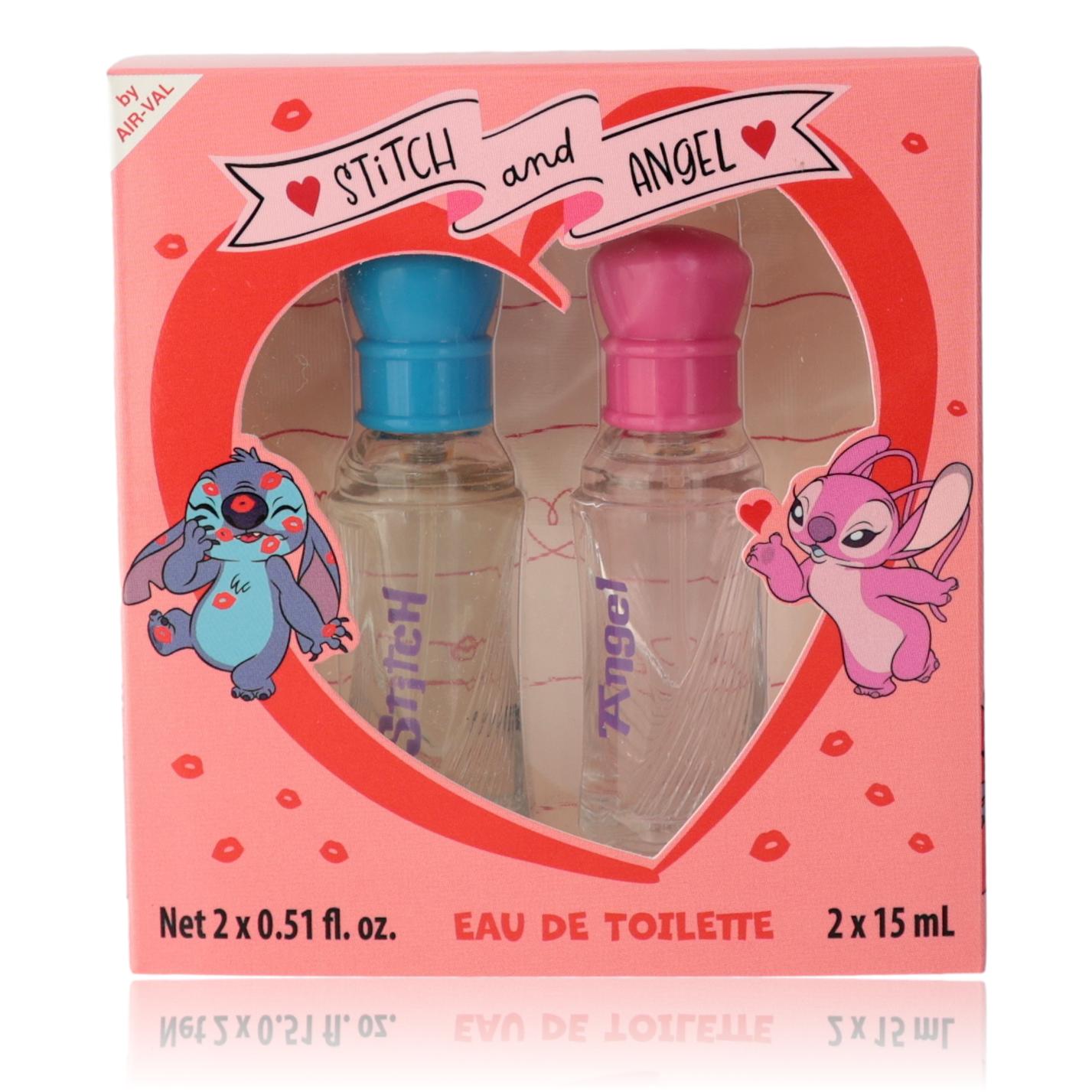 Stitch & Angel by Air-Val International, 2 Piece Gift Set for Kids