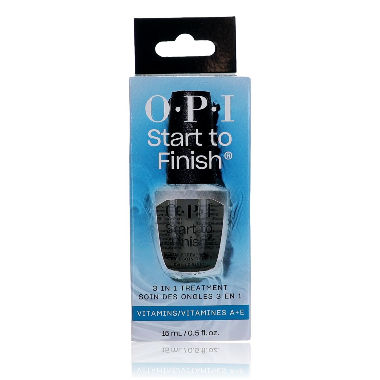 OPI Start to Finish by OPI, 0.5 oz 3-in-1 Treatment