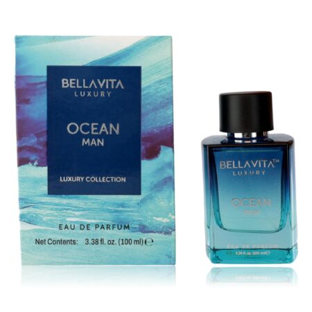 Ocean Man by Bellavita, 3.3 oz EDP Spray for Men