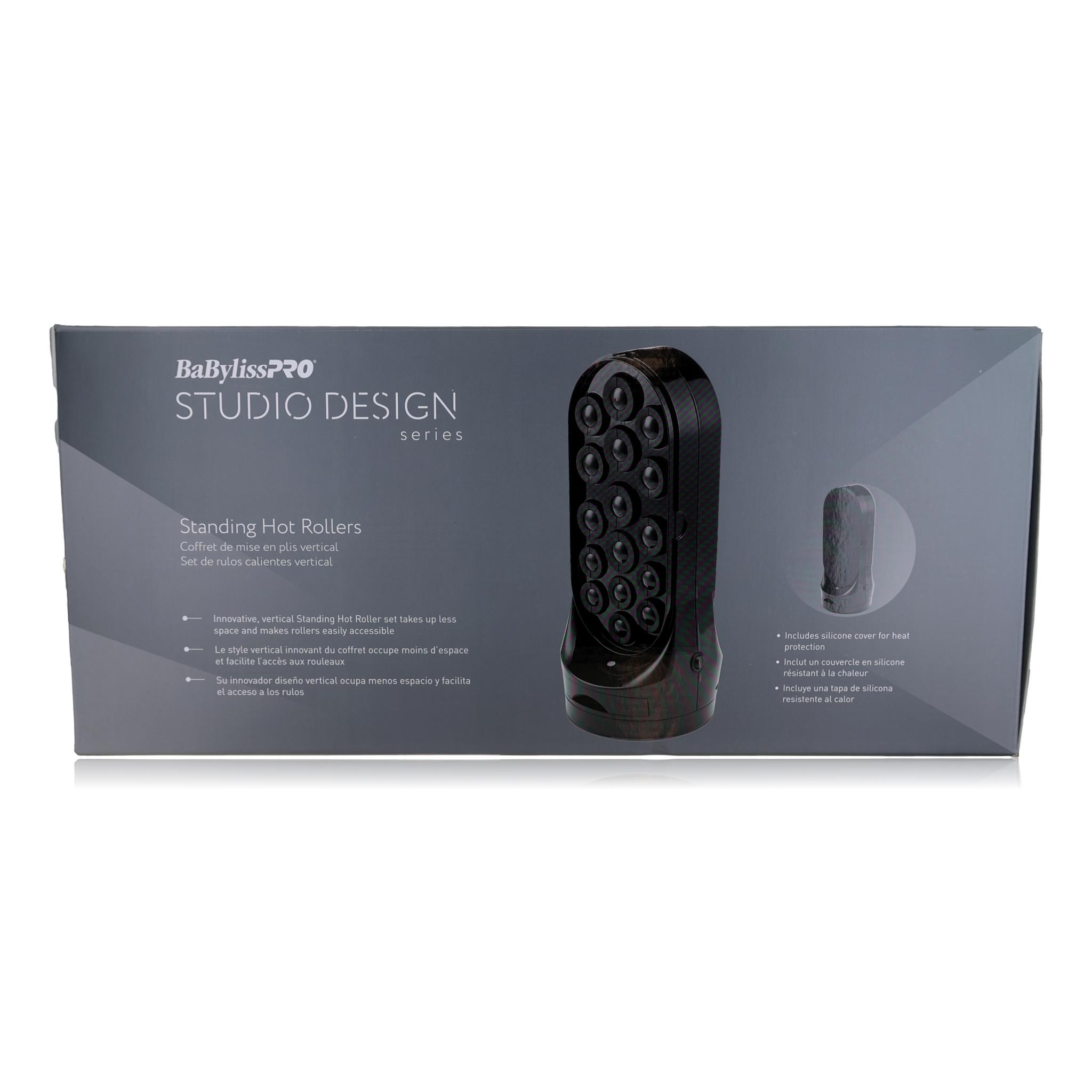 Studio Design Series Standing Hot Rollers by BaBylissPRO,  16 Pieces