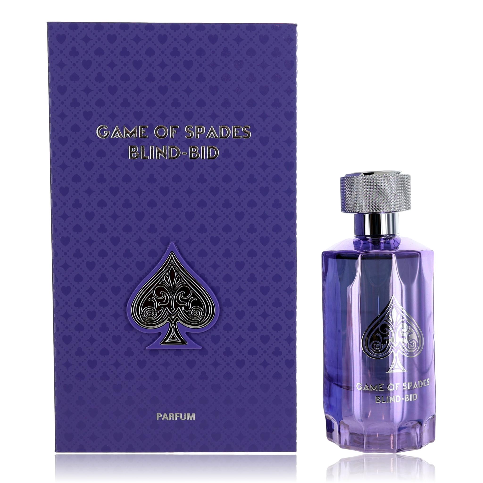 Game of Spades Blind-Bid by Jo Milano, 3.4 oz Parfum Spray for Unisex