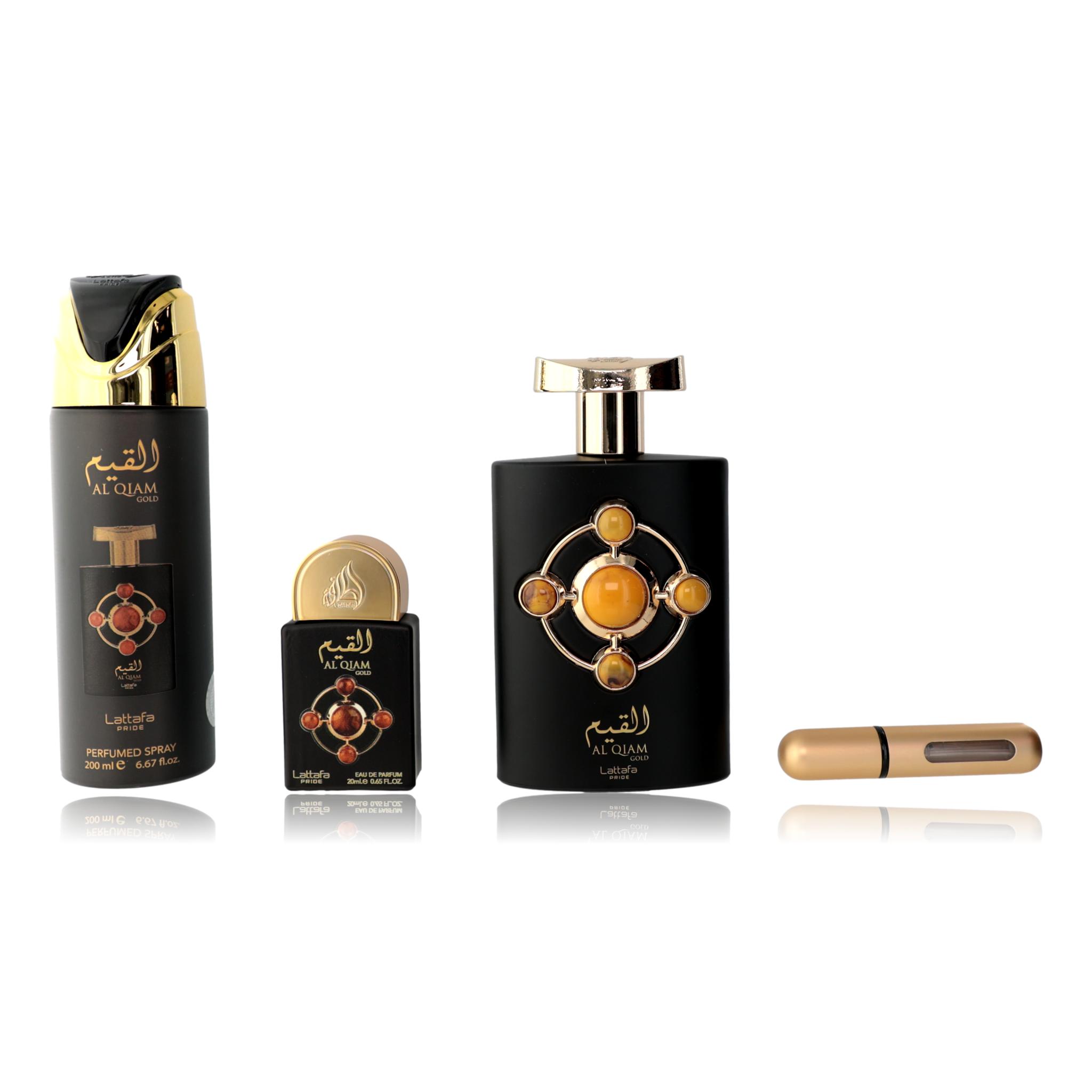 Al Qiam by Lattafa, 3 Piece Gift Set for Unisex