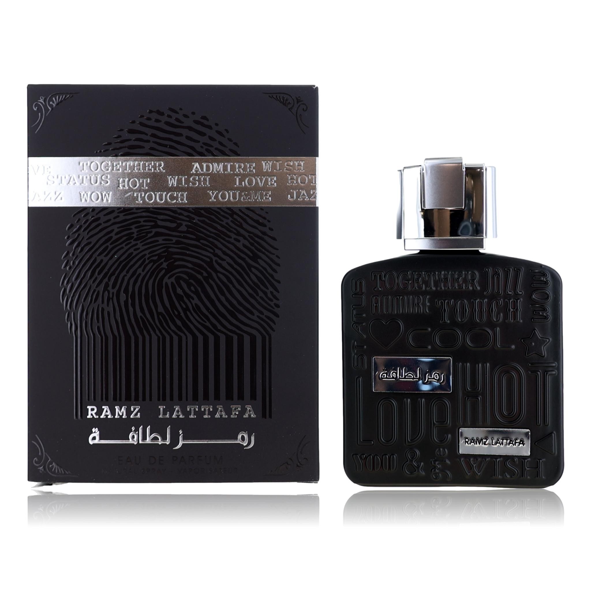 Ramz Silver by Lattafa, 3.4 oz EDP Spray for Unisex