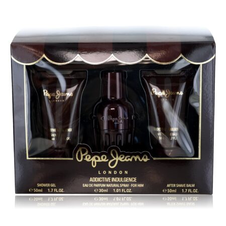 Addictive Indulgence by Pepe Jeans, 3 Piece Gift Set for Men