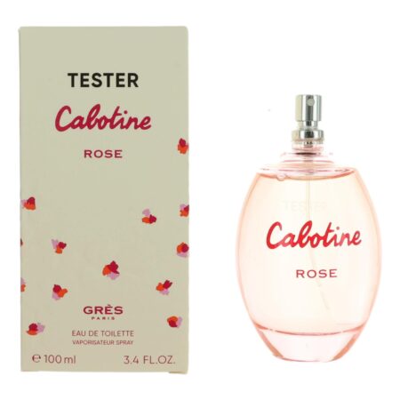Cabotine Rose by Parfums Gres, 3.4 oz EDT Spray for Women Tester