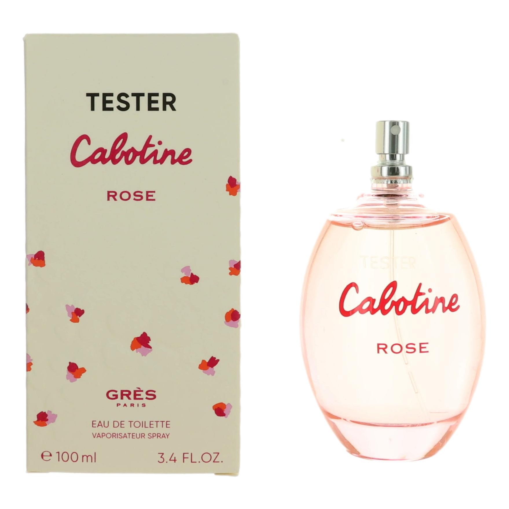 Cabotine Rose by Parfums Gres, 3.4 oz EDT Spray for Women Tester
