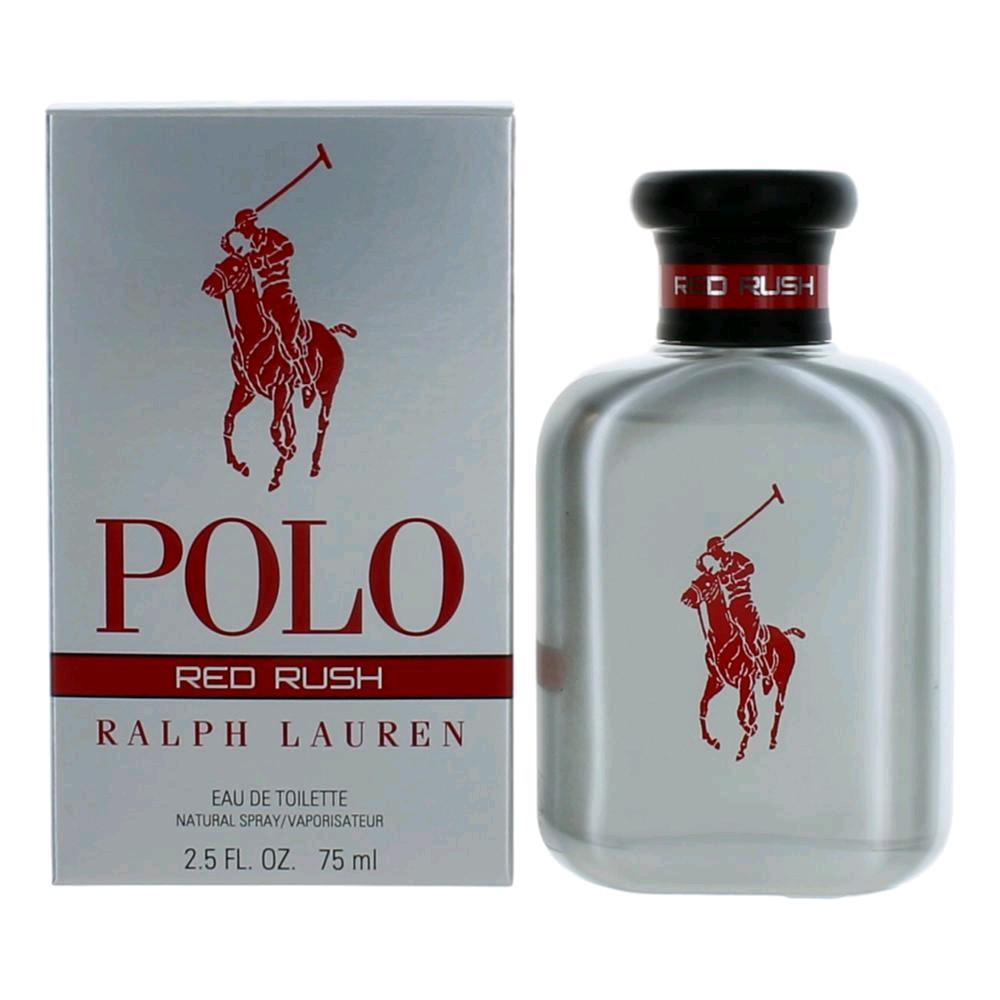 Polo Red Rush by Ralph Lauren, 2.5 oz EDT Spray for Men