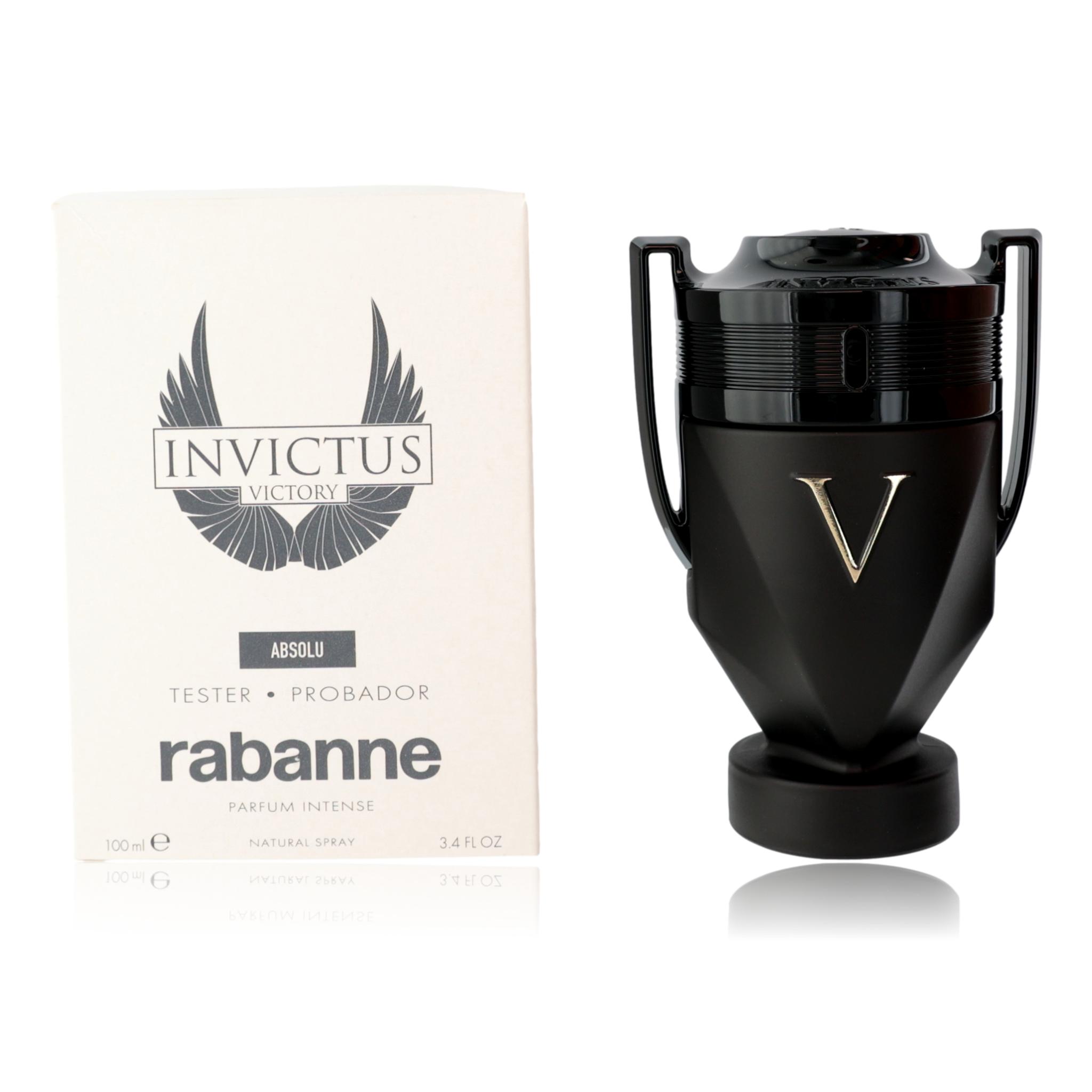 Invictus Victory Absolu by Paco Rabanne, 3.4oz Parfum Intense spray men TESTER