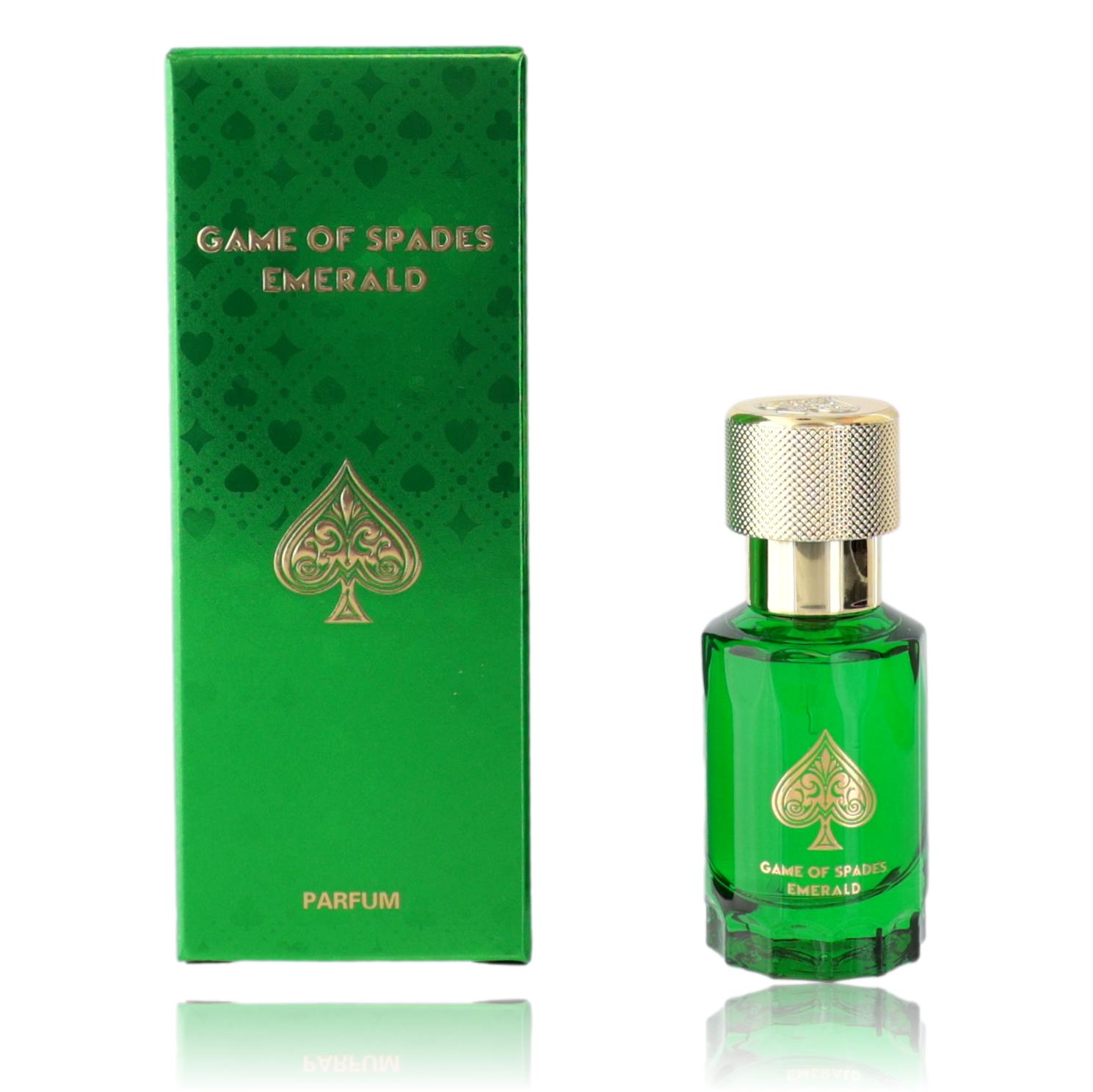 Game of Spades Emerald by Jo Milano, 0.3 oz Parfum Spray for Unisex