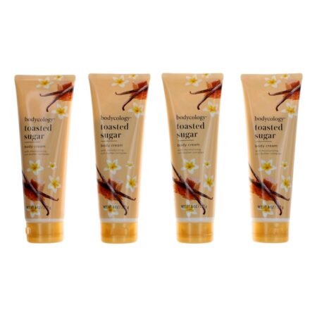 Toasted Sugar by Bodycology, 4 Pack 8oz Moisturizing Body Cream women