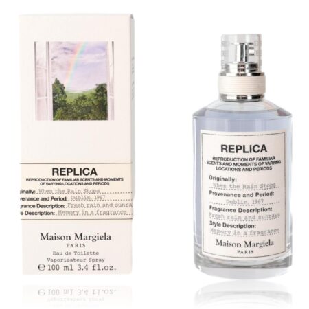 Replica When the Rain Stops by Maison Margiela, 3.4oz EDT Spray for Unisex