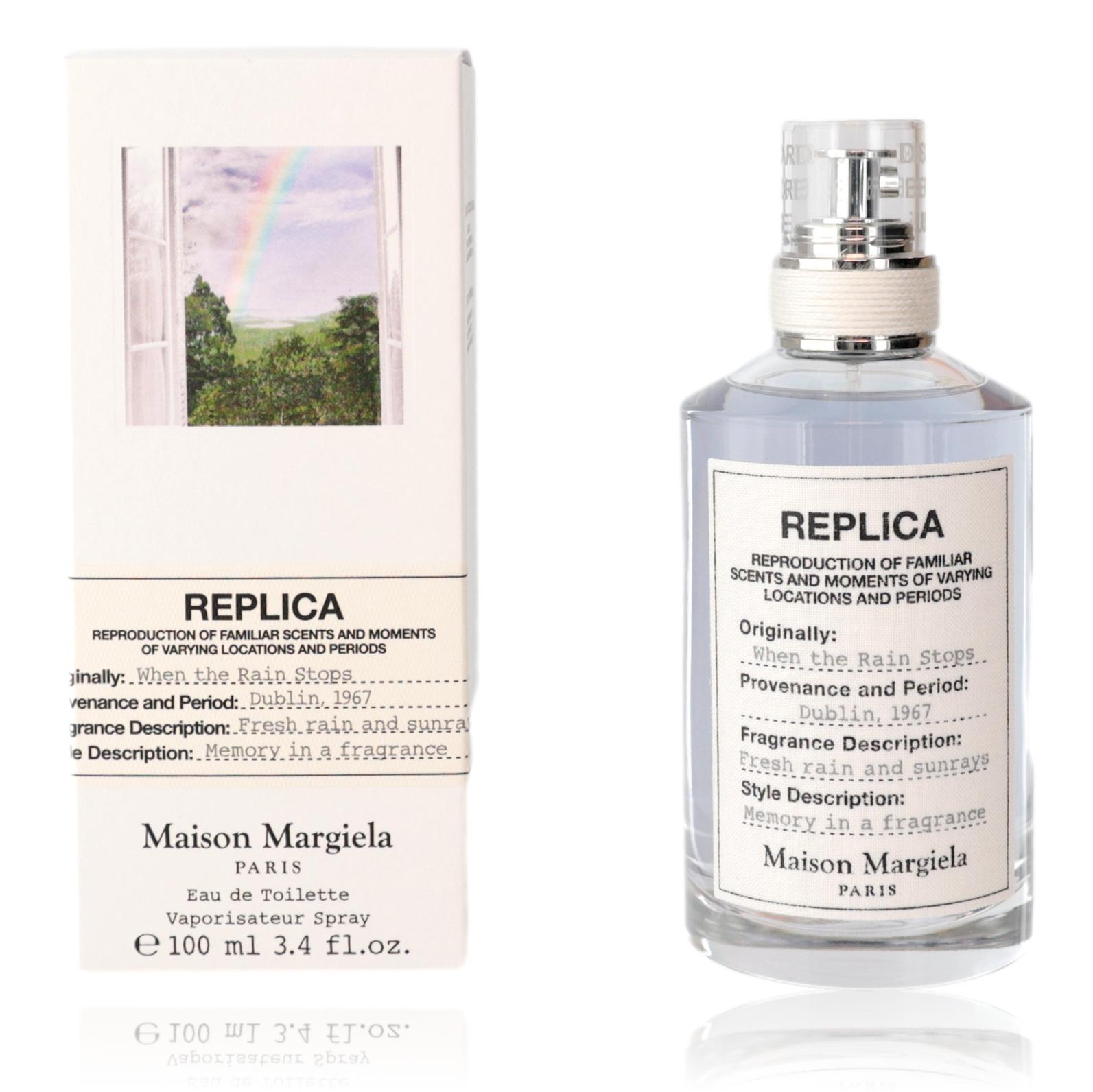 Replica When the Rain Stops by Maison Margiela, 3.4oz EDT Spray for Unisex
