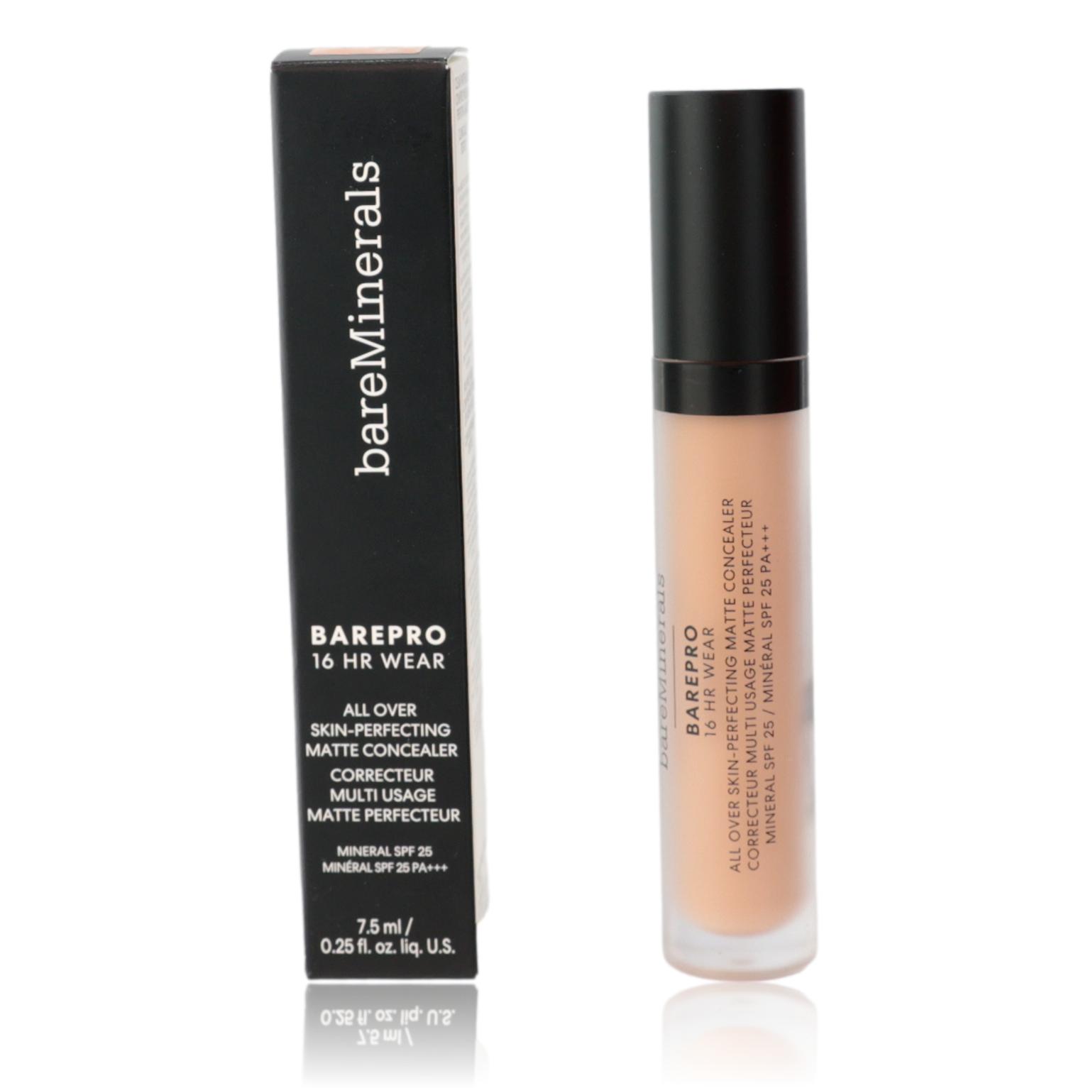 Bare Minerals BarePro 16 Hr Wear, .25oz Matte Concealer SPF 25 - Medium 300 Cool
