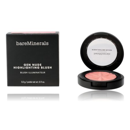 Bare Minerals Gen Nude Highlighting Blush, .11oz Highlighting Blush - Pink Glow