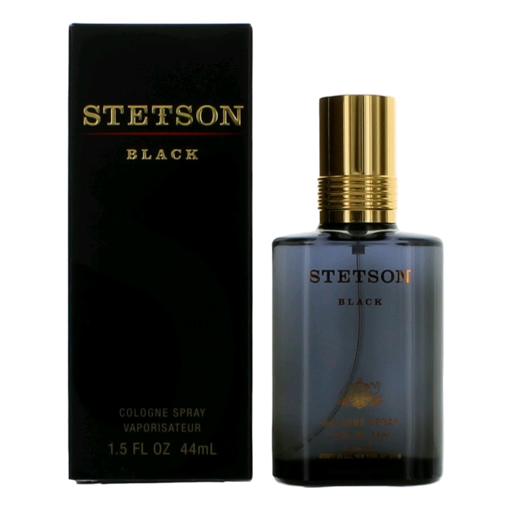 Stetson Black by Coty, 1.5 oz Cologne Spray for Men