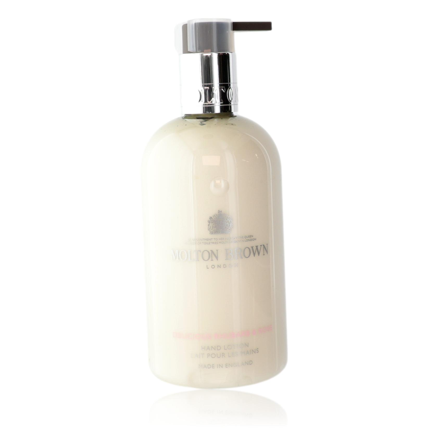 Delicious Rhubarb and Rose by Molton Brown, 10oz Hand Lotion for Unisex
