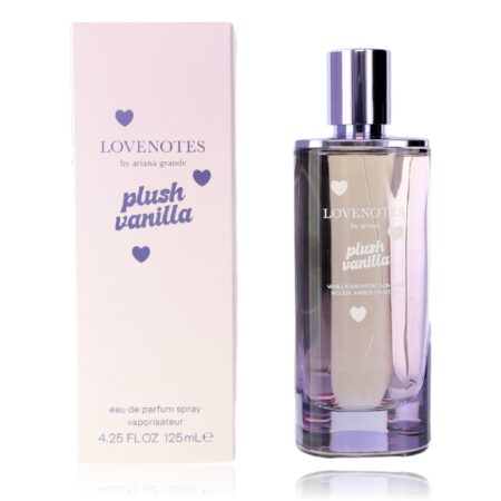 LOVENOTES Plush Vanilla by Ariana Grande, 4.25 oz EDP Spray for Women