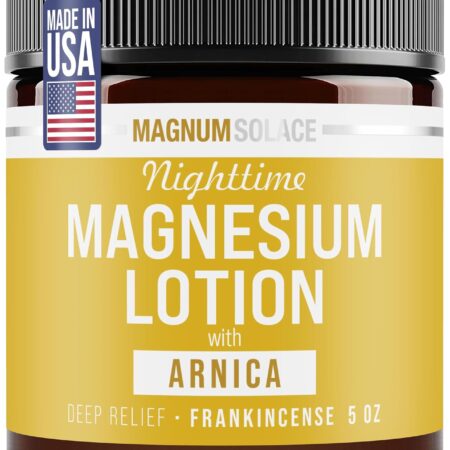 Nighttime Magnesium Lotion with Arnica, 5oz Lotion - Frankincense