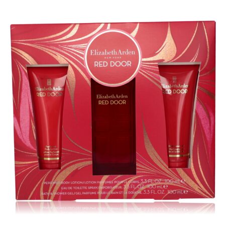 Red Door by Elizabeth Arden, 3 Piece Set for Women