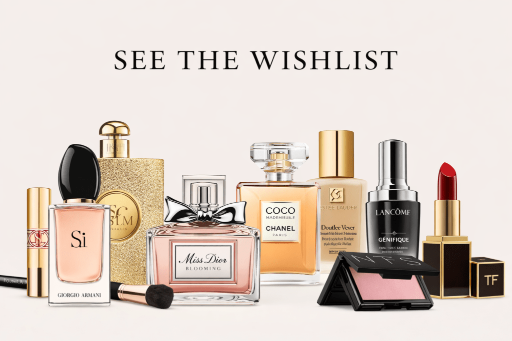 perfumes and cosmetics luxury brands