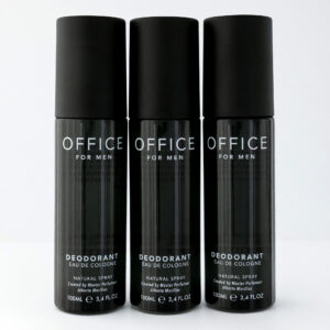 Office by Fragrance One, 3 piece Deodorant Spray for Men