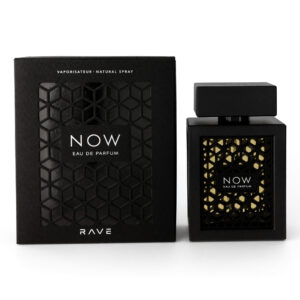 Rave Now Black by Lattafa, 3.4 oz EDP Spray for Unisex