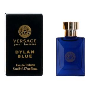 Versace Pour Homme Dylan Blue by Versace, 0.17 oz Eau De Toilette Splash Mini for Men
